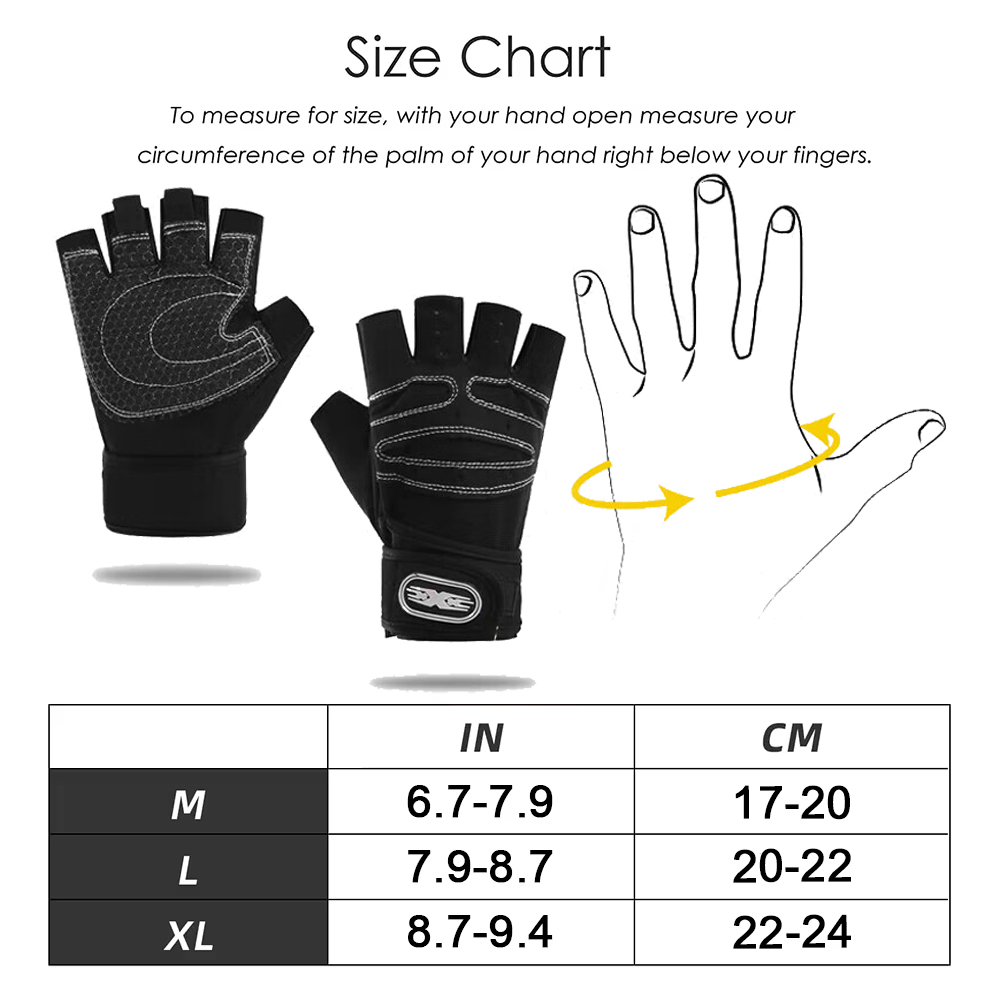 Guanti da palestra Guanti per  - Weightlifting Gloves recensione e prezzo
