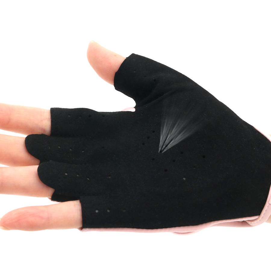 Guanti da fitness rosa a mezze - Weightlifting Gloves recensione e prezzo