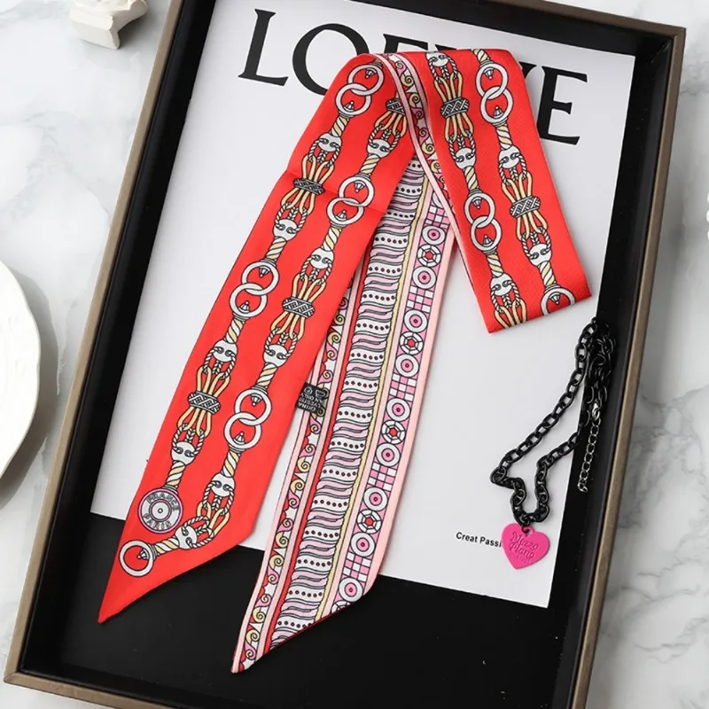 Sciarpa di seta magra di moda  - Wrist Wraps recensione e prezzo
